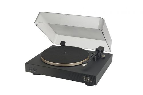 JBL Spinner BT / gramofon / czarno-złoty