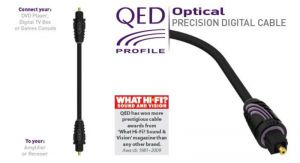 QED PROFILE (QE5071) Cyfrowy przewód optyczny TOSLINK - 3.0m