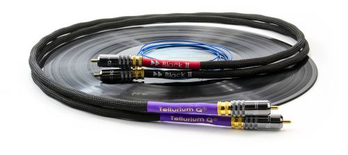 Tellurium Q Black II Turntable kabel 2RCA - 2RCA PHONO - Raty 10x0% lub rabat !!! Dzwoń 608 500 600