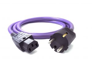 Melodika MDP10 Purple Rain 1m Kabel zasilający Schuko-IEC C13 3x2,5mm2